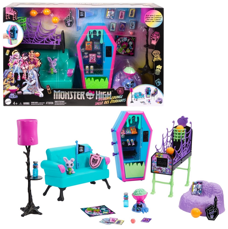 Mattel HNF67 Monster High Študentská spoločenská súprava